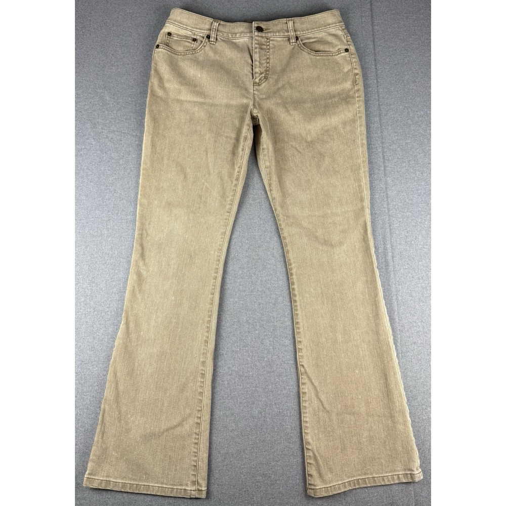 LRL Lauren Jeans Co Ralph Lauren Modern Bootcut Khaki Jeans Women's 10